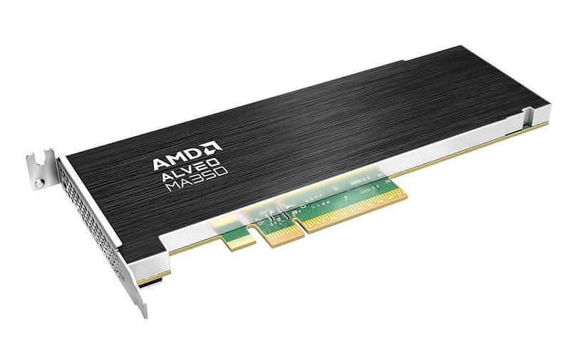 AMD 推出 ASIC 架构 Alveo MA35D 媒体加速卡，支援 AV1 加速、 AI 处理、单卡 32 路 1080p 转码密度